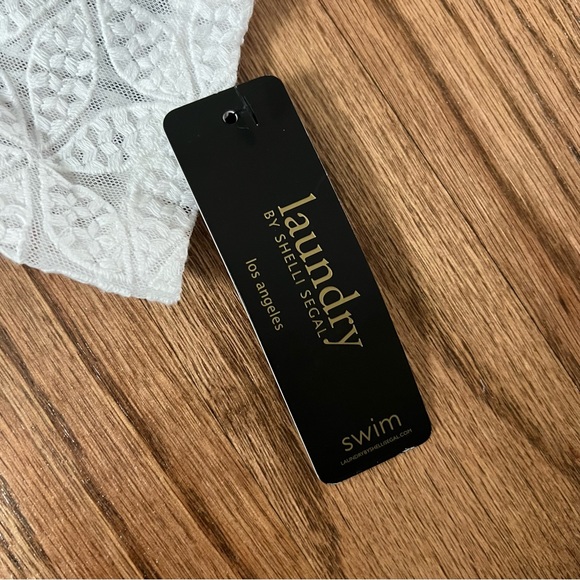 NWT Laundry by Shelli Segal Spellbound Cover-Up white tunic - Picture 8 of 14